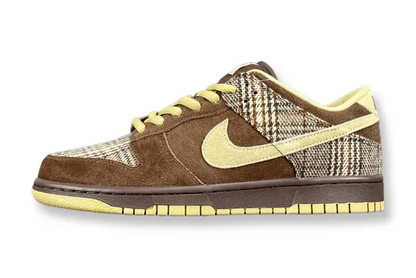 Nike SB Dunk Low Tweed sneaker premium textured upper limited edition skateboarding streetwear shoe