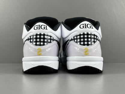 Nike Kobe 4 Protro Mambacita Gigi purple and gold tribute sneakers
