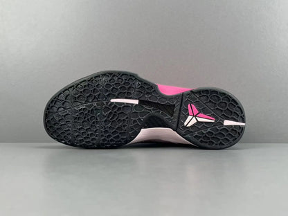 Nike Kobe 6 Protro Kay Yow black pink basketball shoes limited edition
