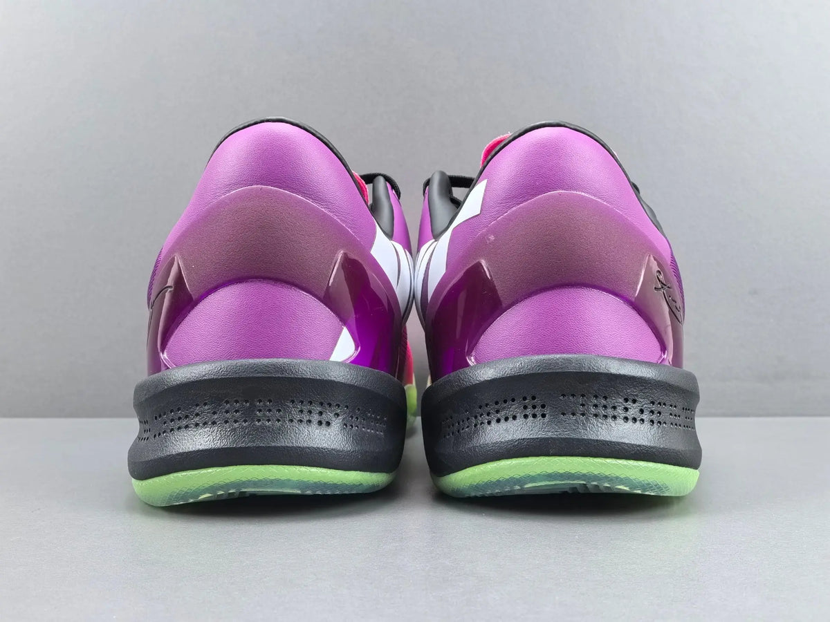 Nike Kobe 8 Protro Mambacurial heel counter with translucent detail and Kobe signature branding