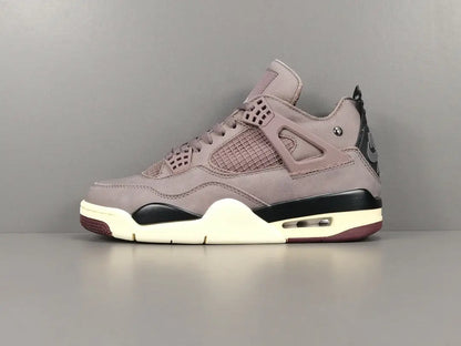 Jordan 4 A Ma Maniére Violet Ore purple grey premium leather retro sneakers unisex
