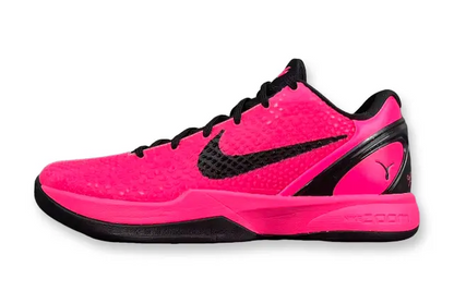Nike Kobe 6 Protro Kay Yow black pink basketball shoes limited edition

