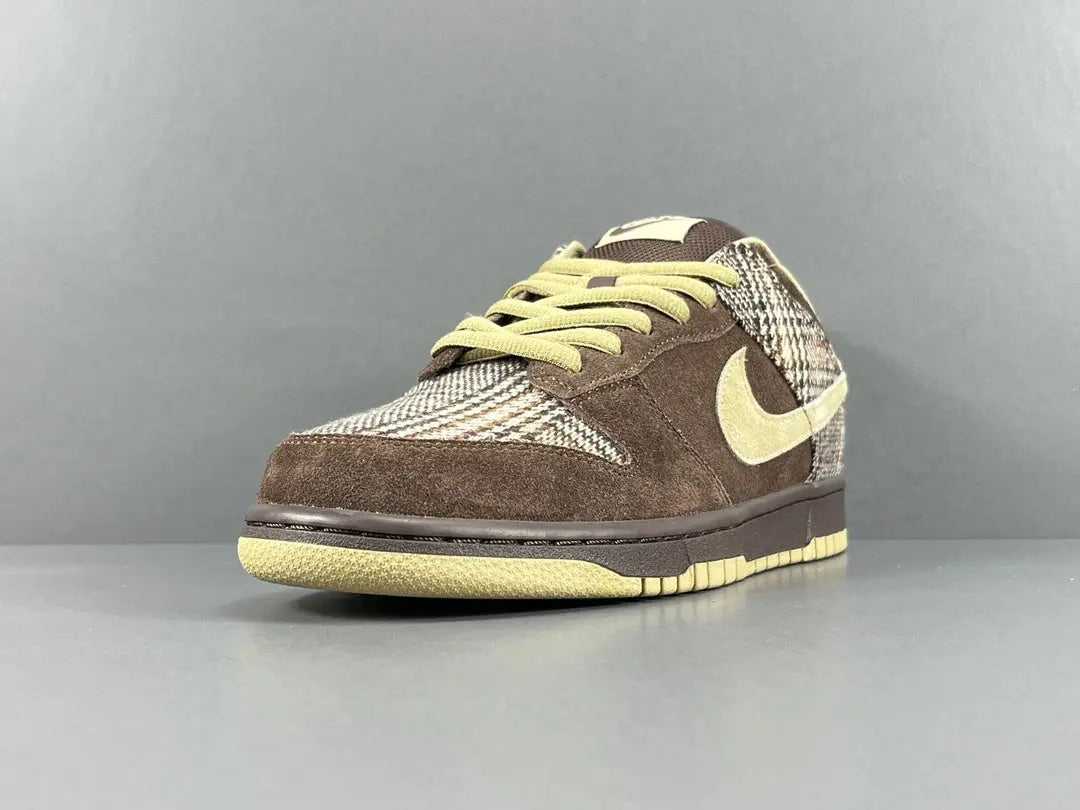 Nike SB Dunk Low Tweed sneaker premium textured upper limited edition skateboarding streetwear shoe