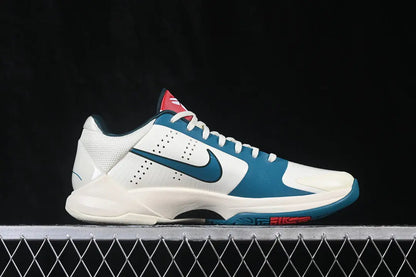 Side profile of the Nike Kobe 5 Protro Caitlin Clark Coconut Milk Bright Spruce