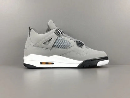 Jordan 4 Cool Grey grey white leather retro sneakers unisex premium
