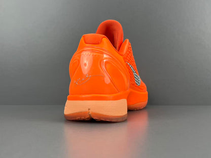 Nike Kobe 6 Protro Total Orange basketball shoes vibrant orange performance design
