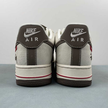 NIKE AIR FORCE 1 x STUSSY CUSTOM BROWN Replico