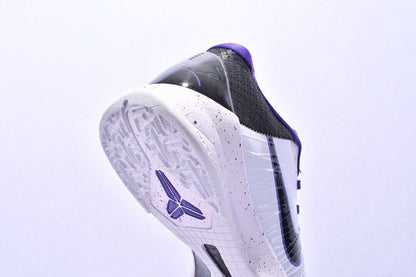 Nike Zoom Kobe 5 x Inline basketball shoes in black and white colorway
