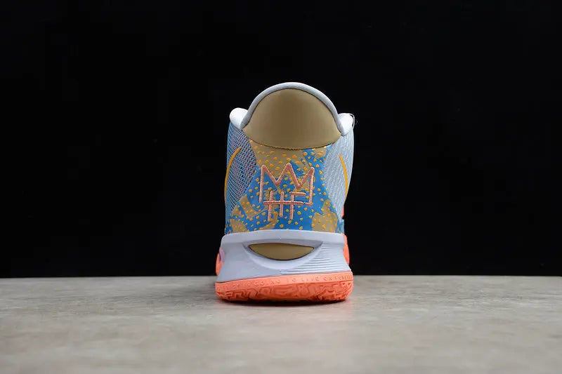 Nike Kyrie 7 x Expressions basketball shoes – low-top sneakers with bold artistic colorway, limited edition design, and Zoom Air cushioning for court performance