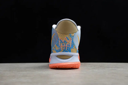 Nike Kyrie 7 x Expressions basketball shoes – low-top sneakers with bold artistic colorway, limited edition design, and Zoom Air cushioning for court performance
