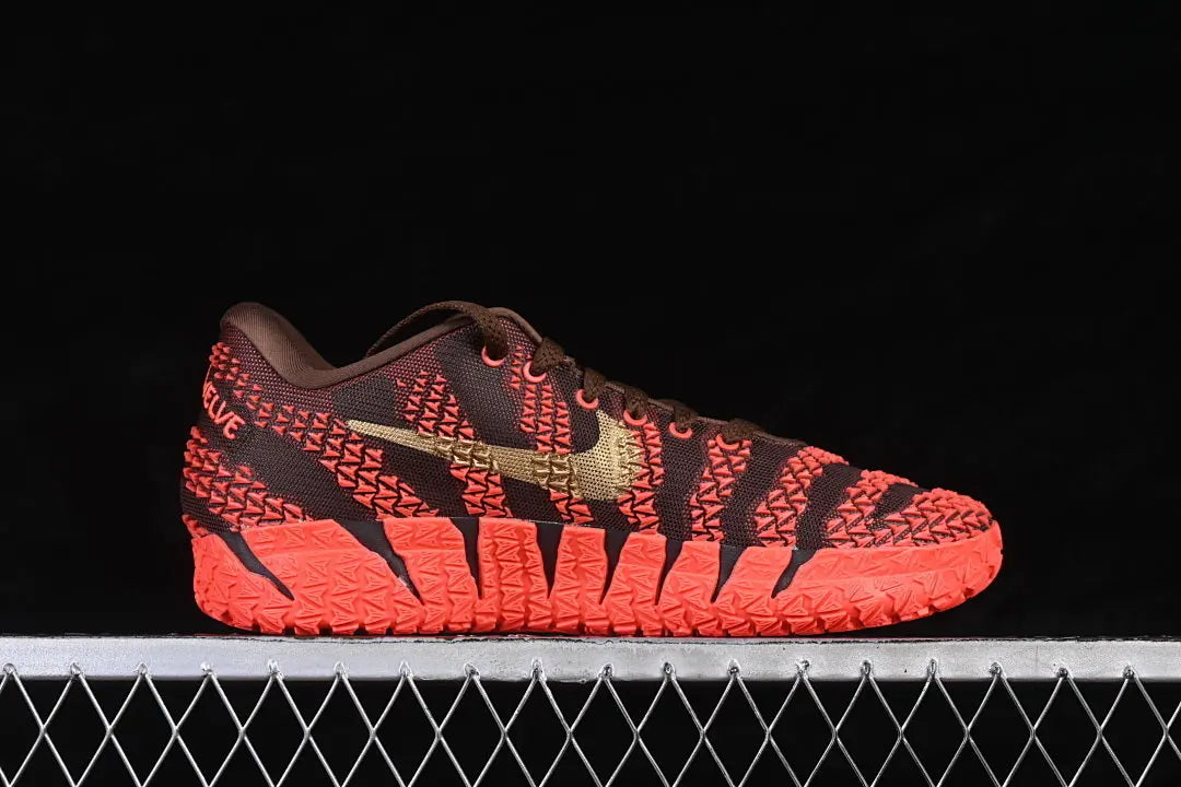 nike ja 3 x lunar new year basketball shoes side view with vibrant cultural inspired colorway