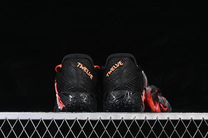nike ja 3 x ny vs ny basketball shoes side view with bold city inspired colorway