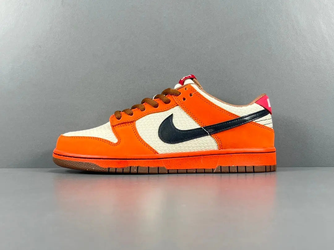Nike SB Dunk UN-Hemp low top skate sneaker natural hemp side view