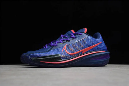 Nike Air Zoom GT Cut Blue Void Purple Red basketball shoes with Zoom Air cushioning