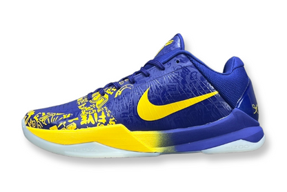 Nike Kobe 5 Protro x 5 Rings basketball shoes with championship-inspired design
