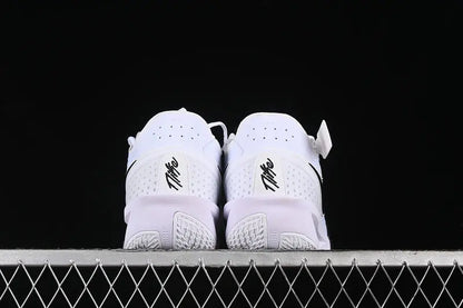 Nike Air Zoom GT Cut 3 Panda basketball shoes black white front view performance sneakers