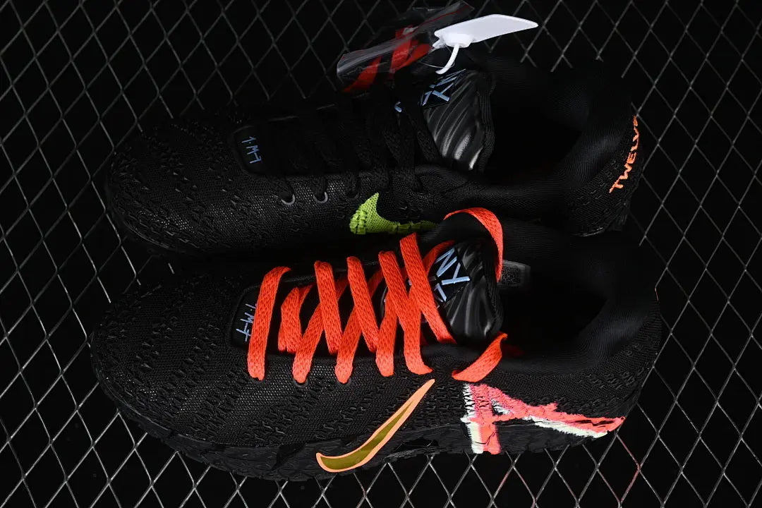 nike ja 3 x ny vs ny basketball shoes side view with bold city inspired colorway