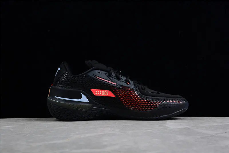 Nike GT Cut Black Crimson Green performance basketball sneakers lightweight low profile design