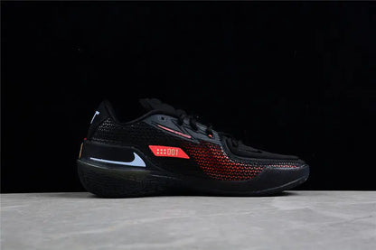 Nike GT Cut Black Crimson Green performance basketball sneakers lightweight low profile design