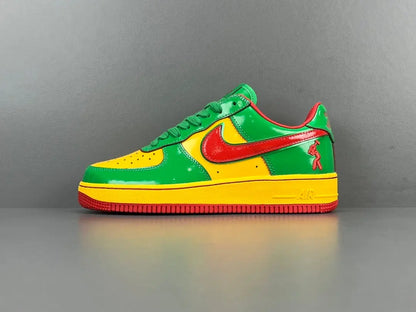 Nike Air Force 1 Low Lil Yachty Concrete Boys sneaker in Lucky Green and white

