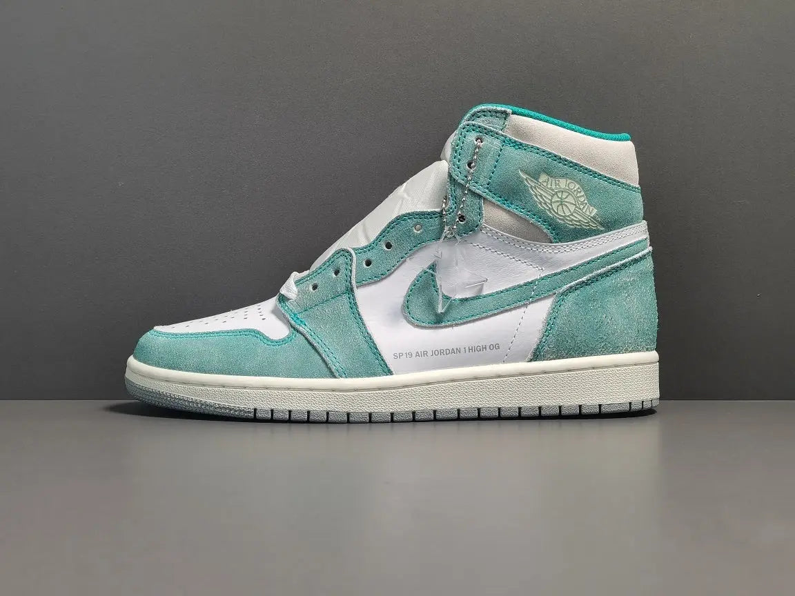 Jordan 1 Retro High Turbo Green limited edition sneakers
