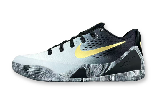 Nike Kobe 9 EM Low Protro Mambacita basketball shoes black gold mens sneakers