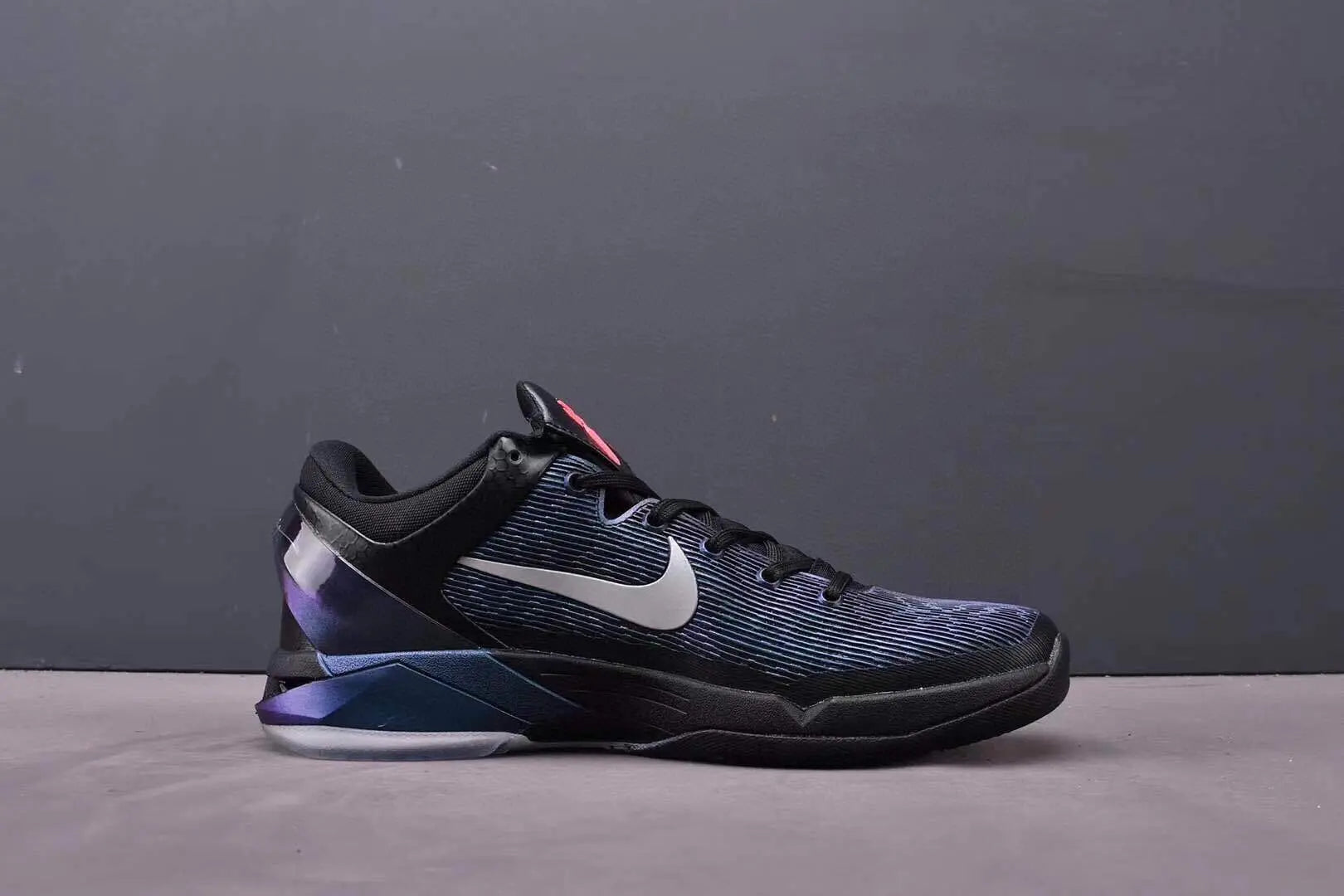 Nike Kobe 7 Invisibility Cloak basketball shoes translucent upper with stealth design
