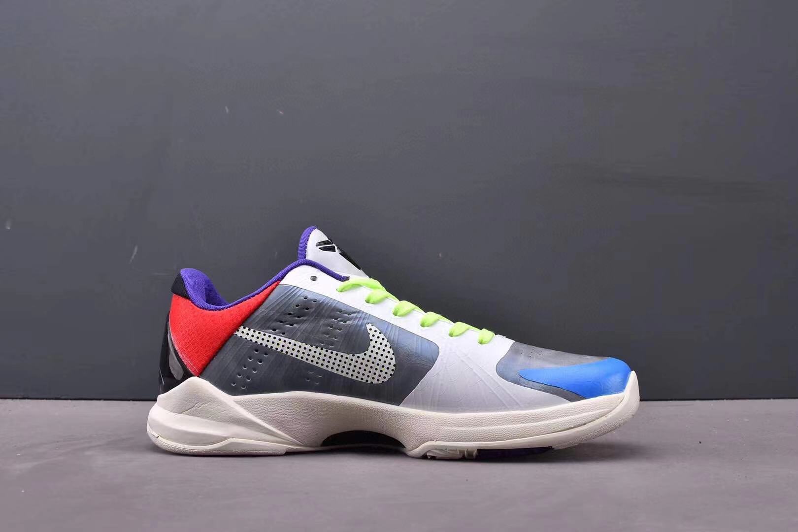 Nike Kobe 5 x PJ Tucker PE basketball shoes in black and red player-exclusive colorway
