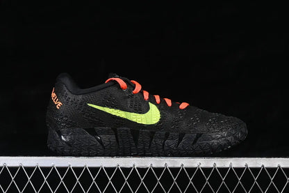 nike ja 3 x ny vs ny basketball shoes side view with bold city inspired colorway