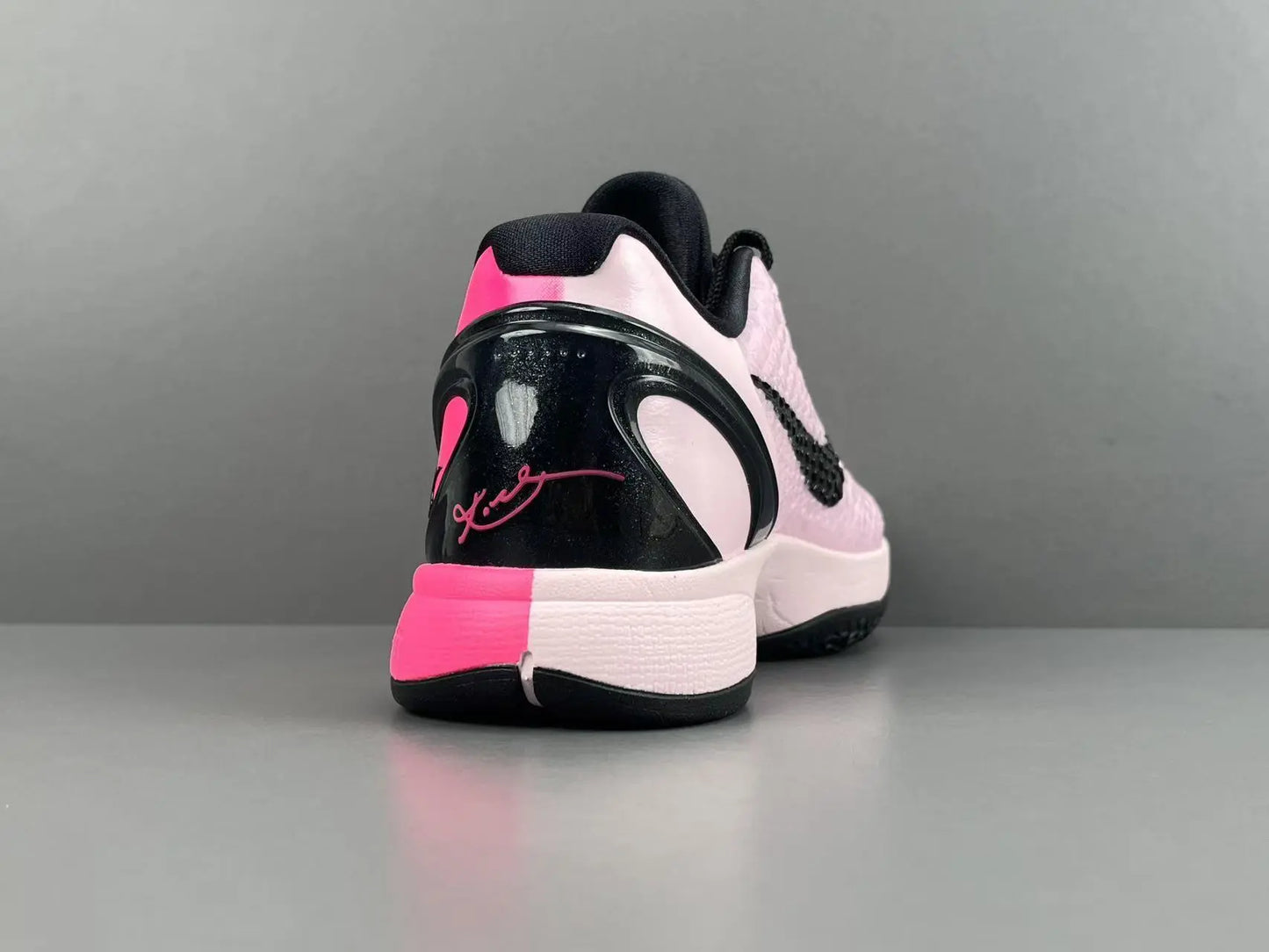Nike Kobe 6 Protro Kay Yow black pink basketball shoes limited edition
