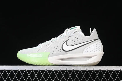 Nike Air Zoom GT Cut 3 Vapor Green basketball shoes front view performance sneakers