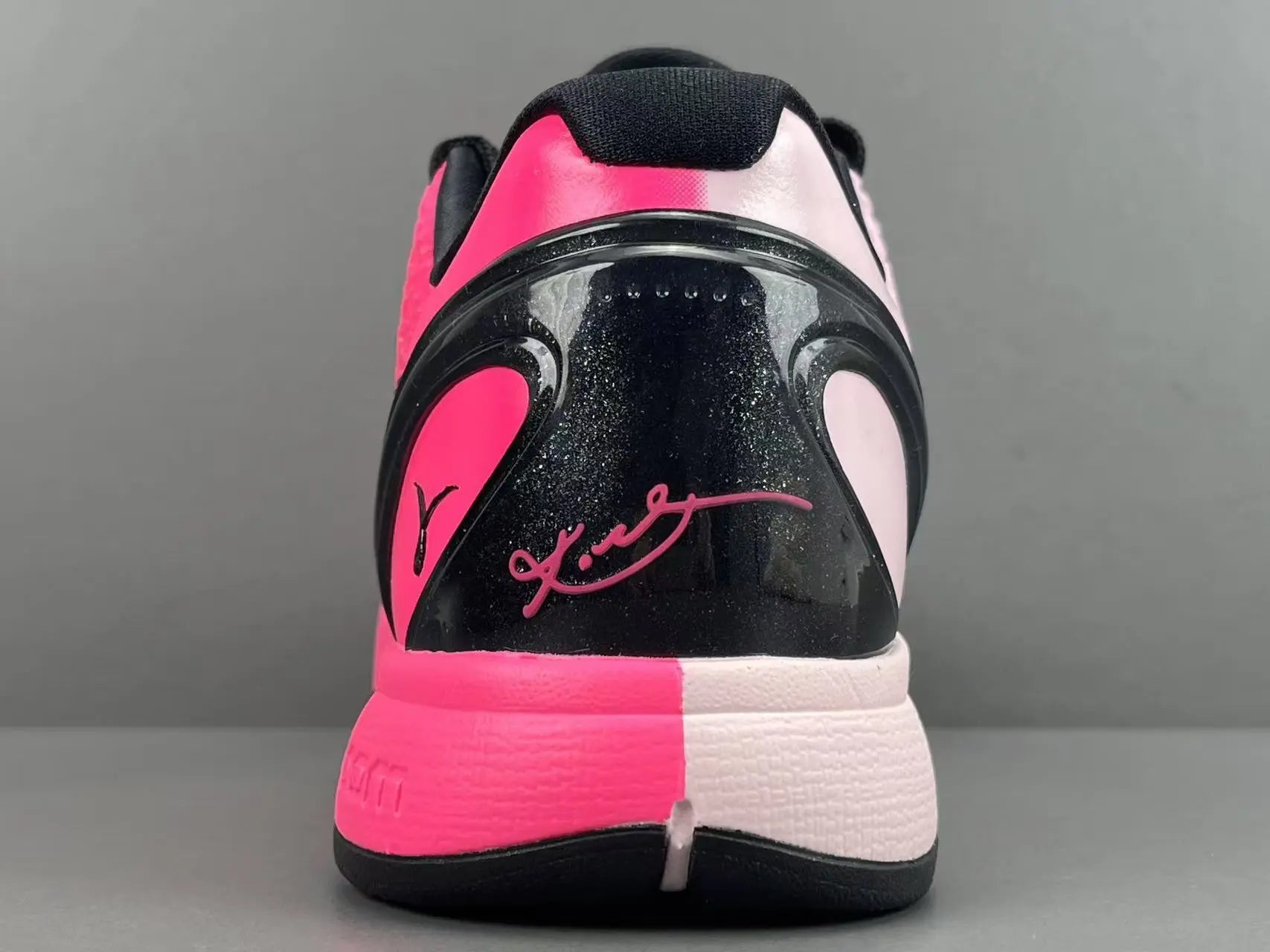 Nike Kobe 6 Protro Kay Yow black pink basketball shoes limited edition
