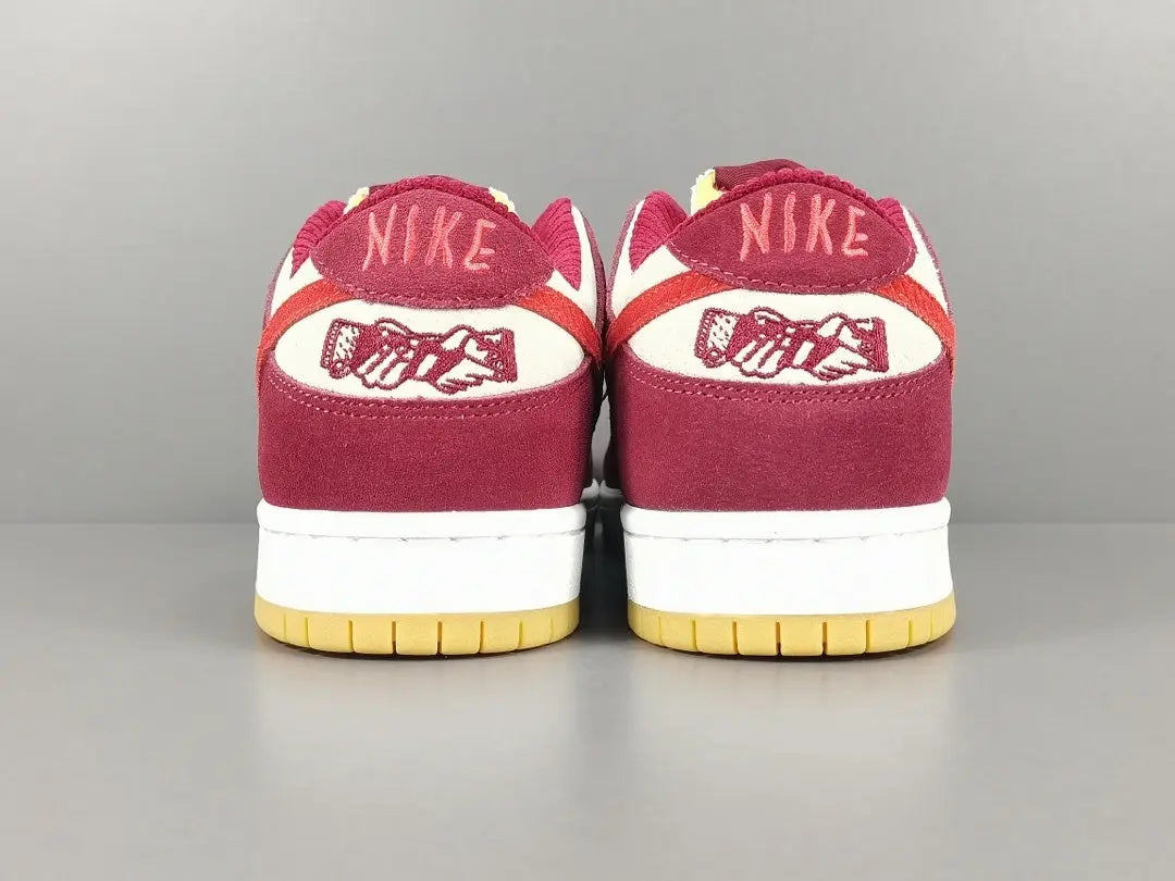 Nike SB Dunk Skate Like A Girl low top sneaker vibrant multi-color side view
