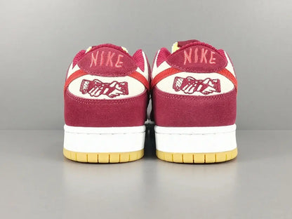 Nike SB Dunk Skate Like A Girl low top sneaker vibrant multi-color side view