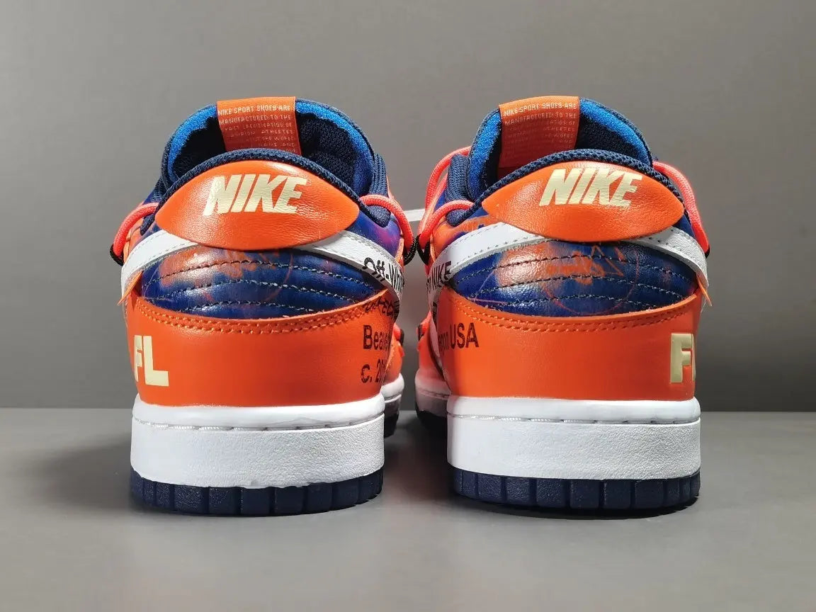 Nike Dunk x Off-White Futura Syracuse collaboration sneakers iconic streetwear
