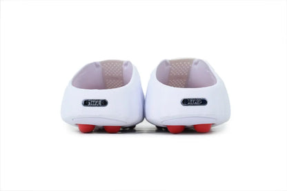 Nike Mind 001 Slide white Speed Red comfortable lightweight casual slides
