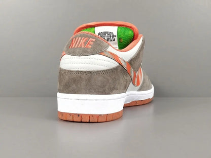 Nike SB Dunk Crushed D.C. low top skate sneaker side view bold colorway