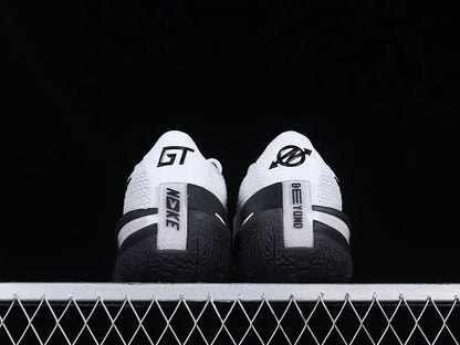 Nike Air Zoom GT Cut White Black performance basketball sneakers lightweight low profile design