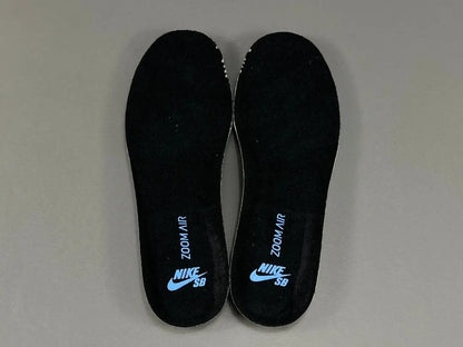 Nike SB Dunk Low Black University Blue sneaker premium leather suede limited edition skateboarding streetwear shoe
