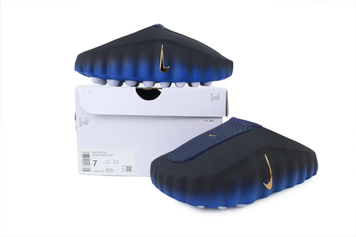 Nike Mind 001 Slide blackened blue game royal comfortable lightweight casual slides
