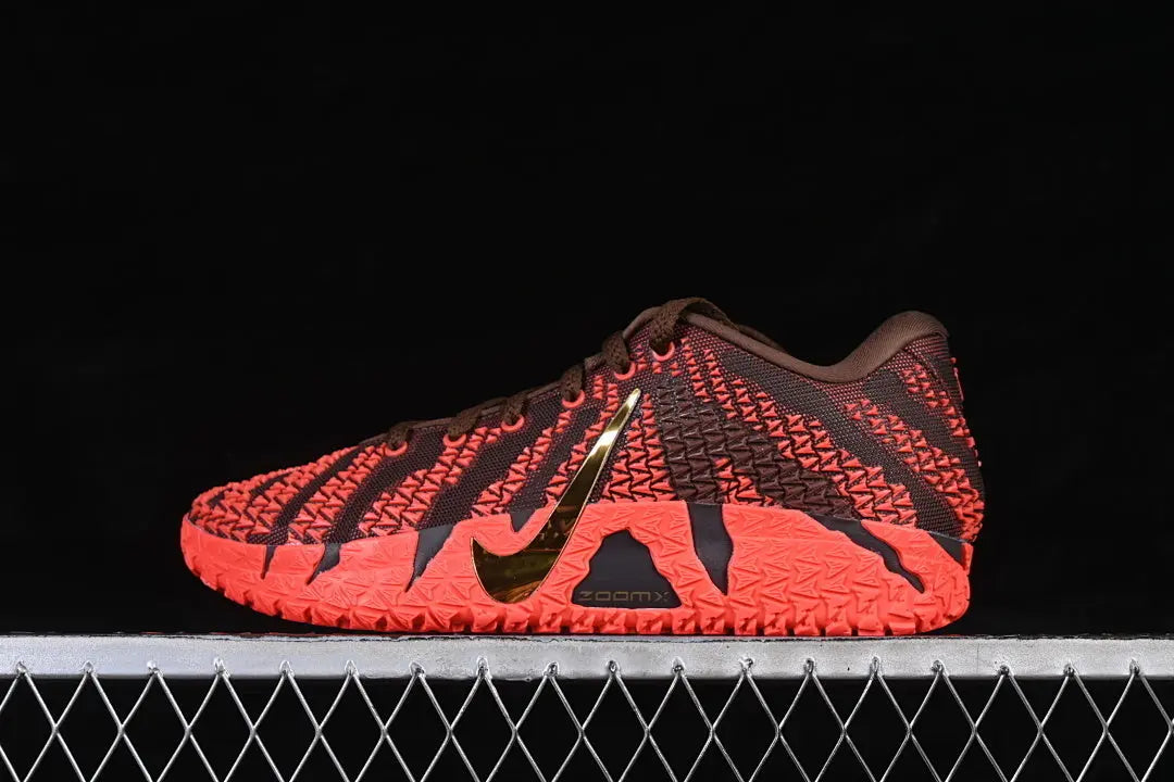 nike ja 3 x lunar new year basketball shoes side view with vibrant cultural inspired colorway