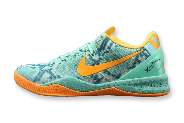 Nike Kobe 8 Green Glow Laser Orange basketball shoes mens performance sneakers
