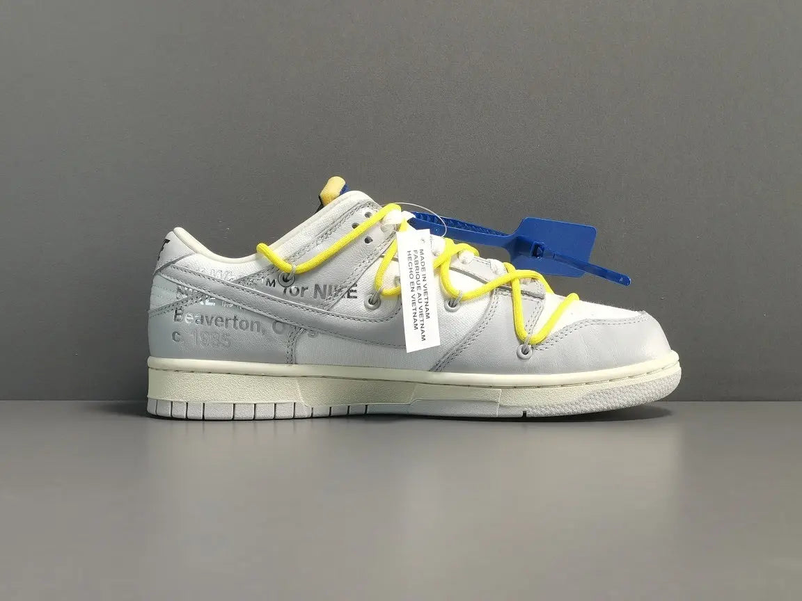 Nike Dunk Off White Lot 27 limited edition sneakers premium streetwear collaboration
