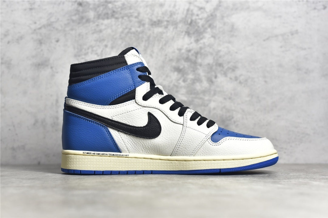Jordan 1 High OG Fragment Travis Scott sneakers with premium leather and bold design