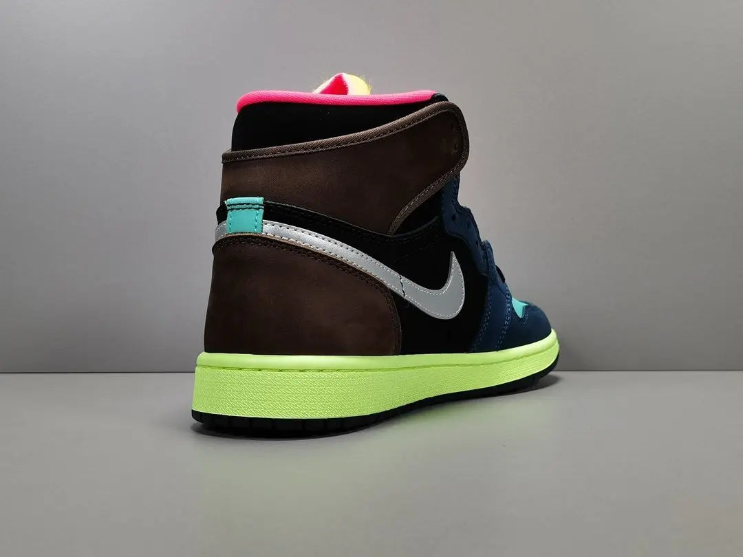 Air Jordan 1 Retro High Tokyo Bio Hack multicolor premium sneaker
