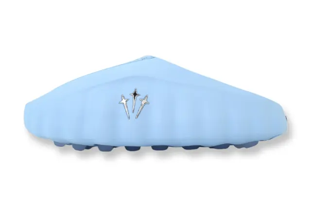 Nike Mind 001 NOCTA Slide Iceman side profile Drake Nike collab recovery sandal