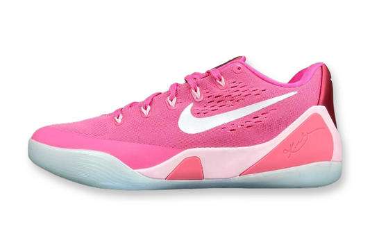 Nike Kobe 9 EM Low Protro Kay Yow Think Pink basketball shoes mens sneakers