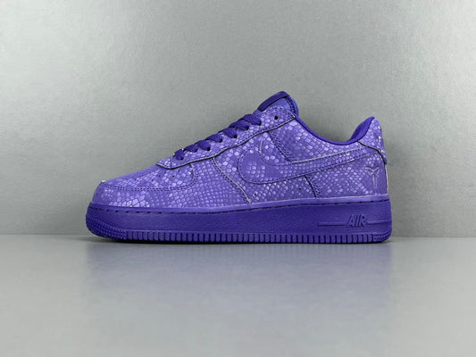 Nike Air Force 1 Court Purple Kobe Bryant inspired basketball sneakers leather