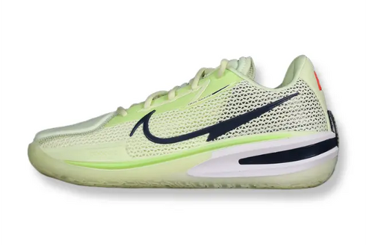 Nike Grinch colorway athletic shoes bright green
