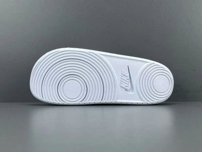 Nike Kobe Offcourt Slide Triple White comfortable basketball slides casual sportswear footwear